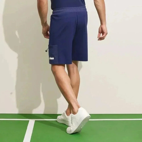NWT New PRINCE PICKLEBALL Men's Ponte Shorts 7" Inseam Navy Blue SZ‎ Large Cargo - Picture 3 of 13
